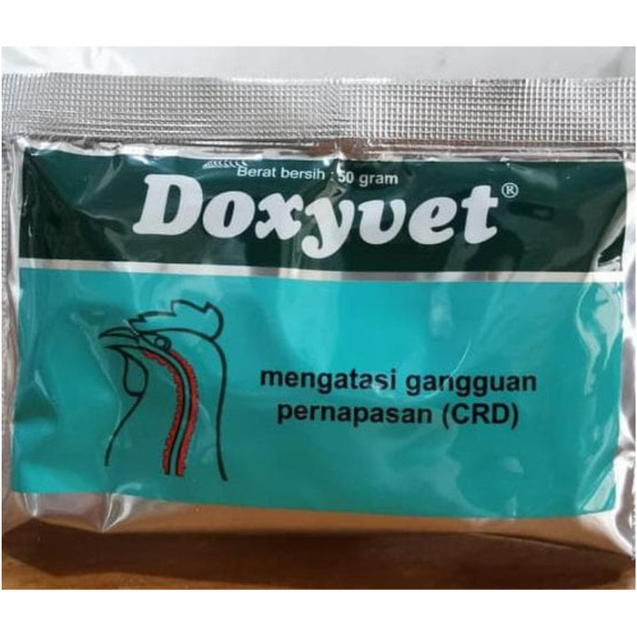 ------] DOXYVET 50 gr Obat Pilek & CRD/Ngorok Ayam