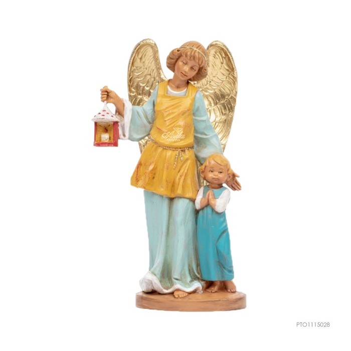 ^^^^^] Patung Malaikat Pelindung Anak Laki-laki Rohani Katolik