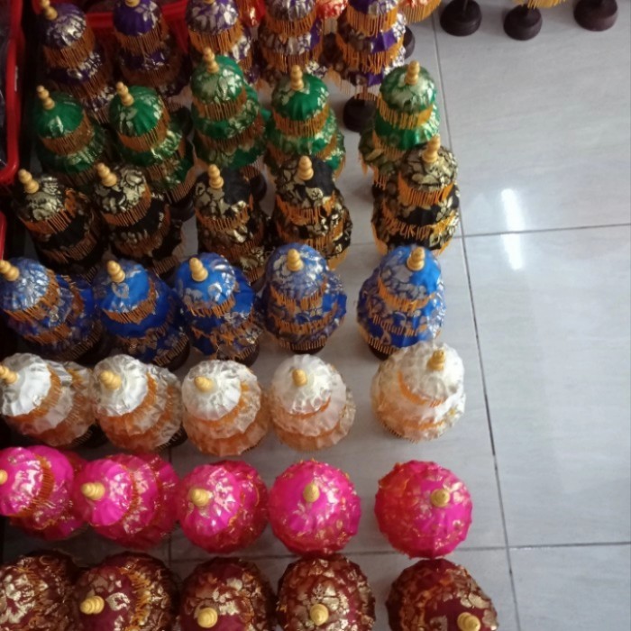 Produk Terbaik] pajeng tedung payung mini 3 tingkat