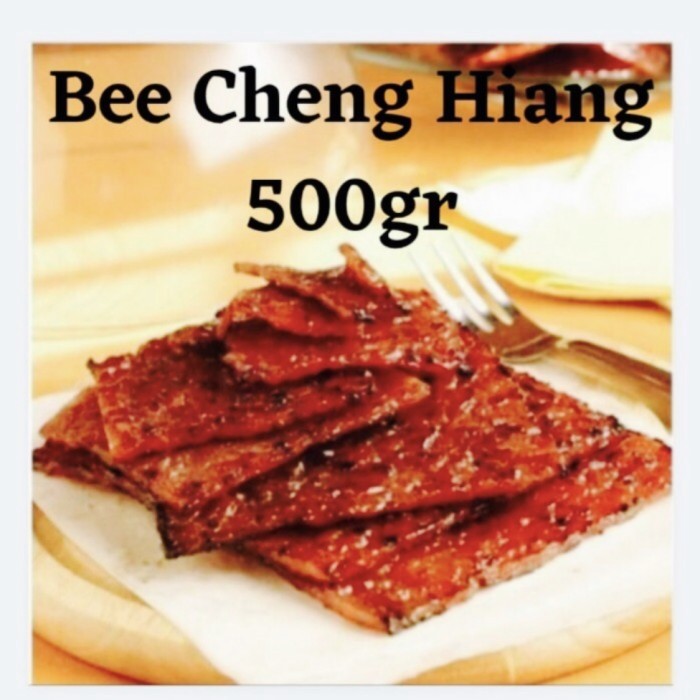 

Bee Cheng Hiang Sliced Chicken 300Gr/Dendeng Ayam Bee Cheng Hiang Barangbaru