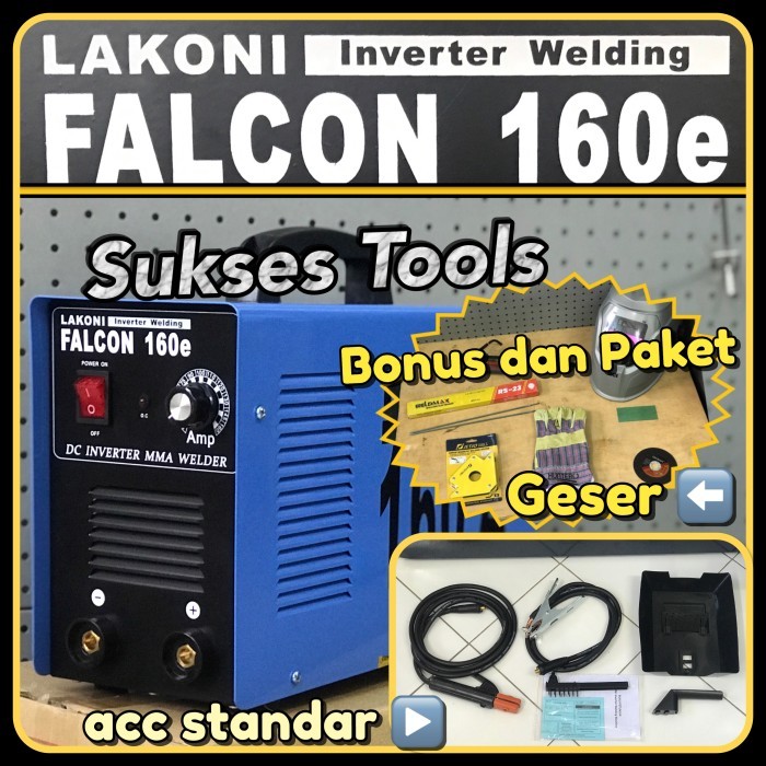 Terlaris Mesin Las Lakoni 160 Ampere Trafo Travo Las Falcon 160 E