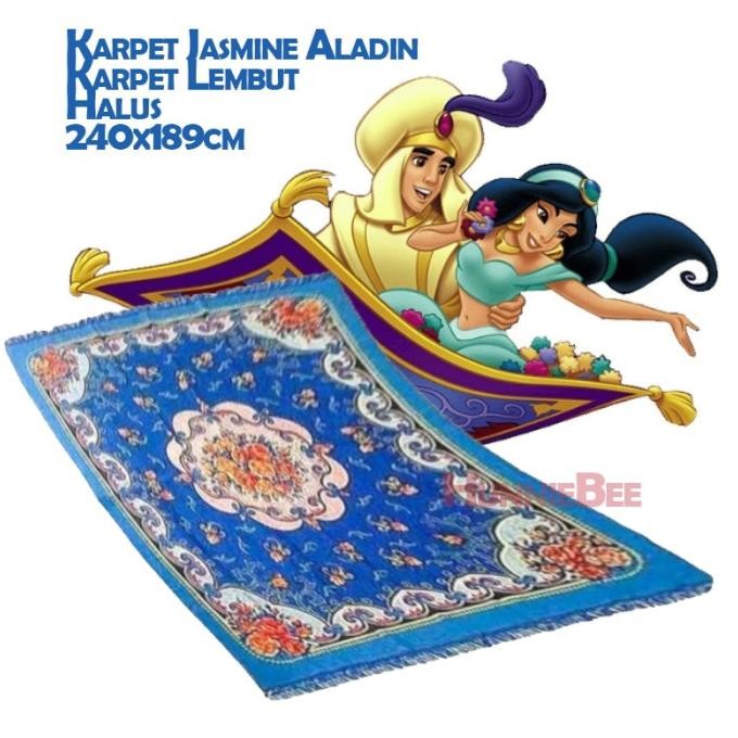KARPET JASMINE ALADIN KARPET LEMBUT HALUS 240X189CM 3110T