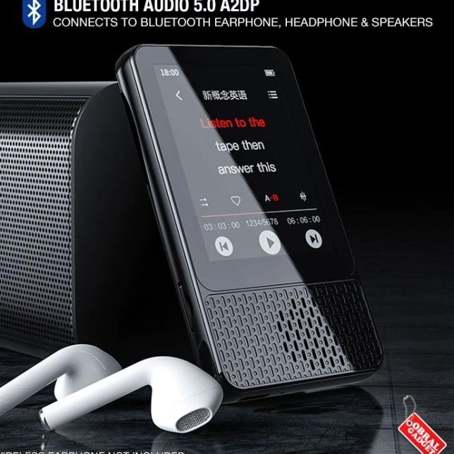 Ruizu M18 Mp3 Mp4 Audio Player Bluetooth Hq Sq Flac Fm Radio Portable