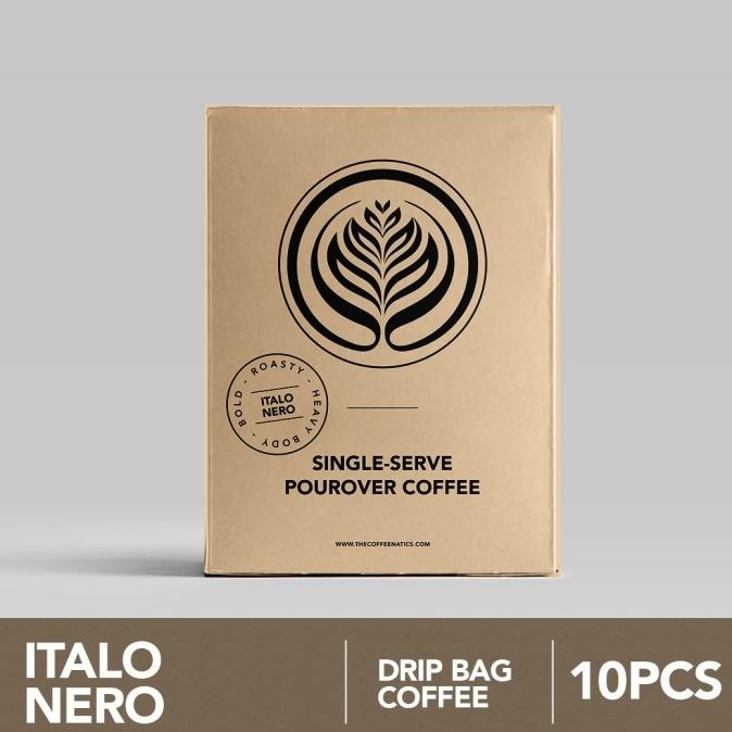 

ITALO NERO SSP - KOPI DRIP SACHET | COFFEENATICS ORIGINAL DAN TERPERCAYA
