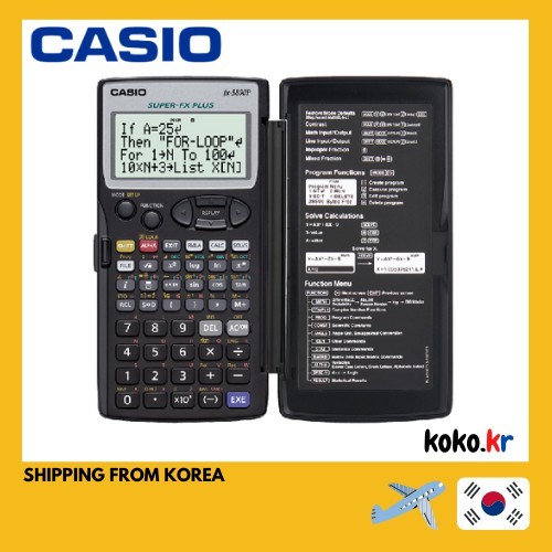 

Kalkulator Program Ilmiah Casio FX-5800P resmi - FX5800P dengan GRATISAN |LAdEsk9f|