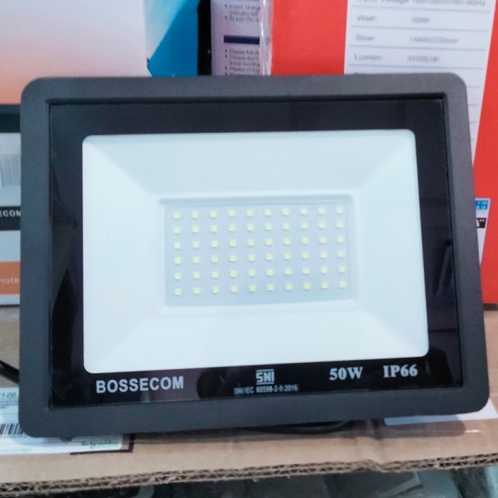 Promo Lampu Sorot Led 50W Tembak 50W Floodligth Waterproof Outdoor Bossecom