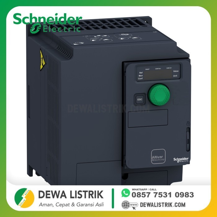 Cuci Gudang [ Atv320U22N4C ] Schneider - Atv320 2,2Kw 400V 3Ph Compact