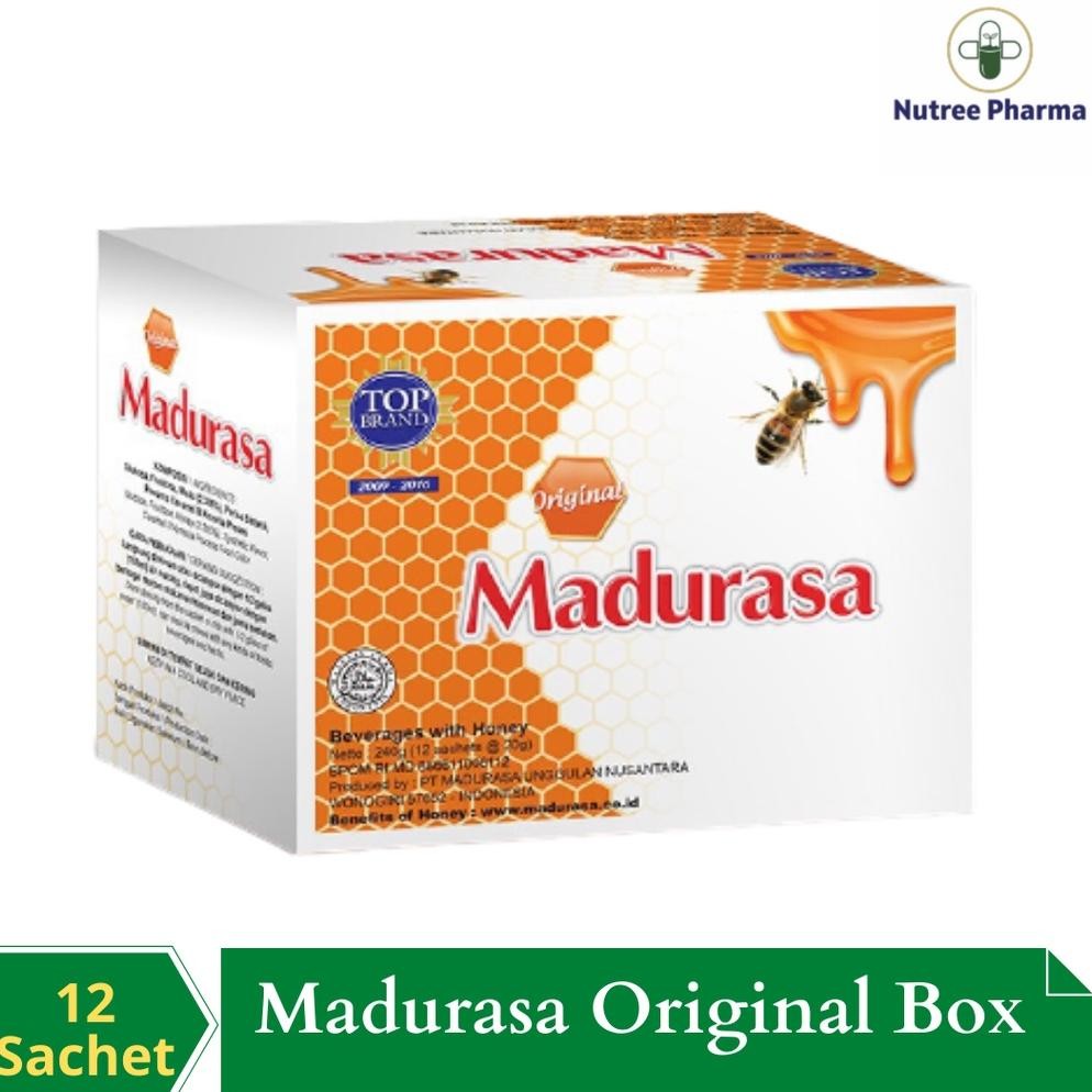 

Promo Murah & Dijamin Ori Madu Rasa/Madurasa Original Box Isi 12 Sachet | Memelihara Daya Tahan Tubuh Promo