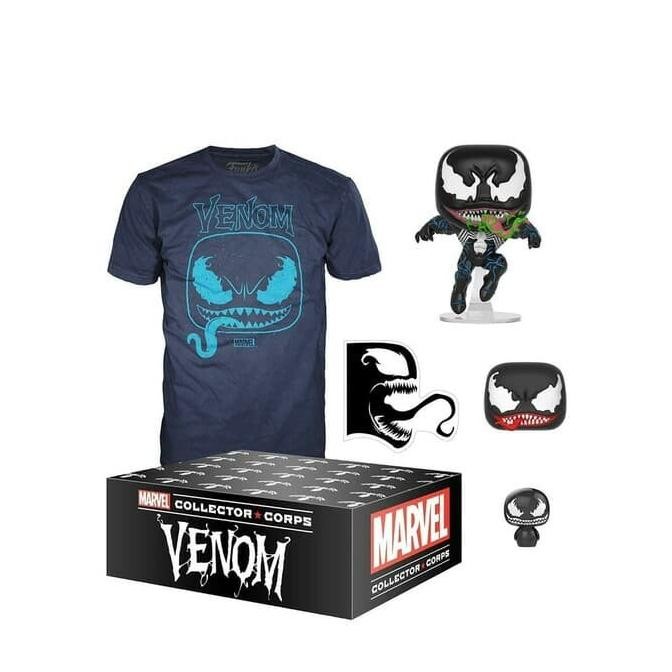 FUNKO POP Funko Pop Marvel Collector Corps - Venom (L Tshirt