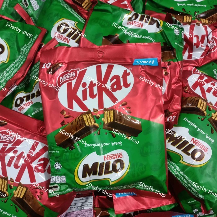 

Terbaru Kitkat Wafer Coklat 1 Pack Isi 10