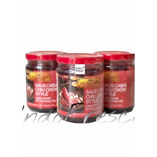 

Lee Kum Kee Chiu Chow Style Chili Oil- Saus Cabai 205 G