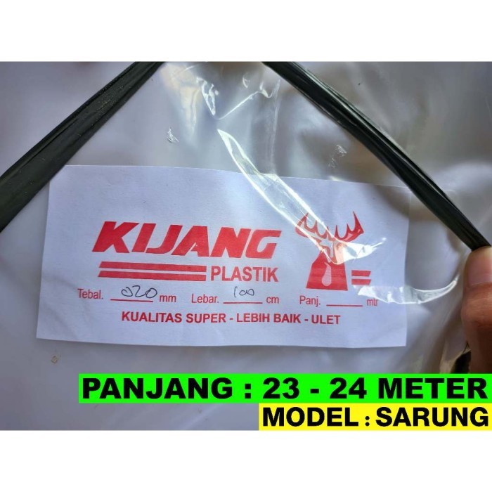 

Bigsale Plastik Cor Cap Kijang Tebal 0,20 Mm Lebar 100Cm Panjang 23-24 Meter