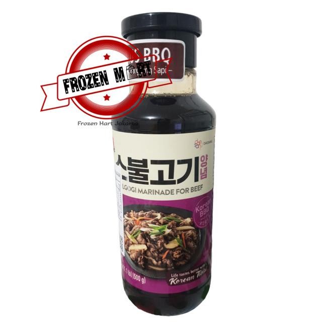 

Chung Jung One Beef Buogi Marinade Daesang Saus Bbq Korea 500 Gr