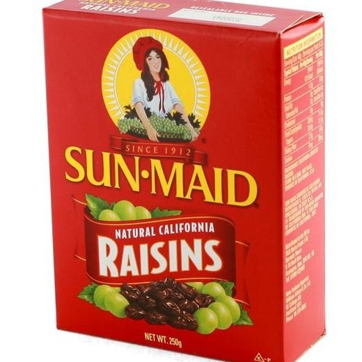 

Sunmaid Raisin California / Raisins Kiss California 250Gr