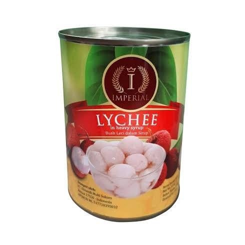 

Imperial Leci Buah Kaleng 565Gr / Lychee Syrup Kaleng 565Gr