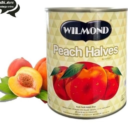 

Wilmond Peach Haes In Syrup Buah Persik Dalam Kaleng 825Gr