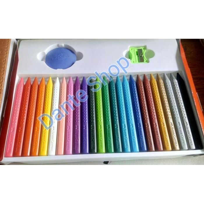 

Erasable Crayon 24 Warna Faber Castell ( Crayon Bisa Dihapus )