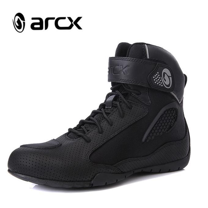 Sepatu Motor Boots Arcx Profesional Racing Touring Bikers L60625 Pekan Promo