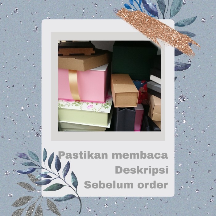 

Hardbox order satuan custom ukuran