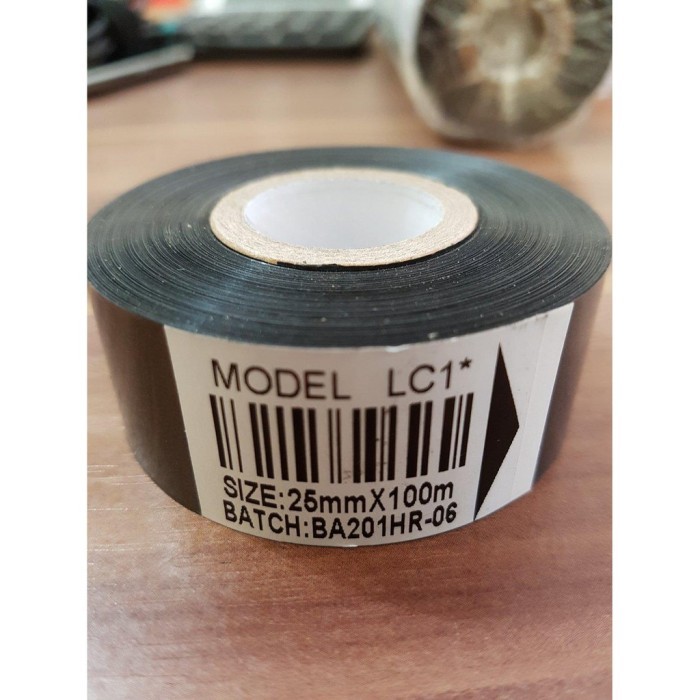 

12pcs ribbon tape pita coding expired 25 x 100 LC1*