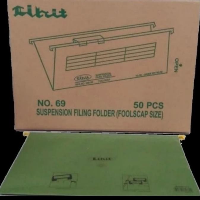 

BEBAS ONGKIR - Hangmap New Compass no 100 Suspension Filling Folder Map isi 50 Pcs