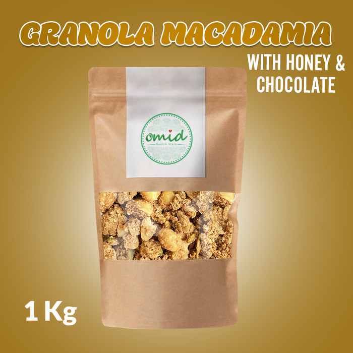 

Granola Macadamia Honey & Chocolate No Sugar 1kg