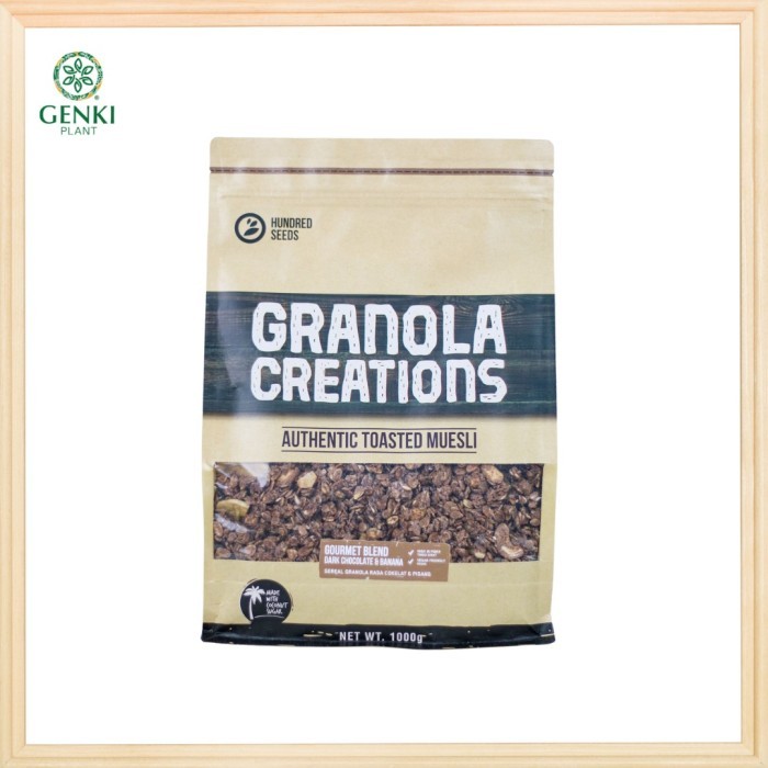 

Granola Creations Dark Chocolate & Banana / Toasted Muesli - 1 kg