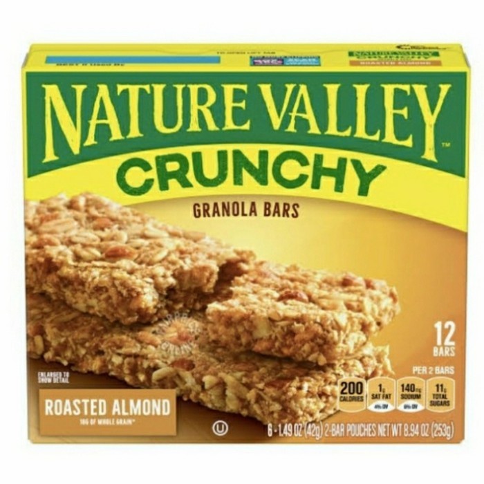 

Nature Valley Granola Bar Roasted Almond 12 bars