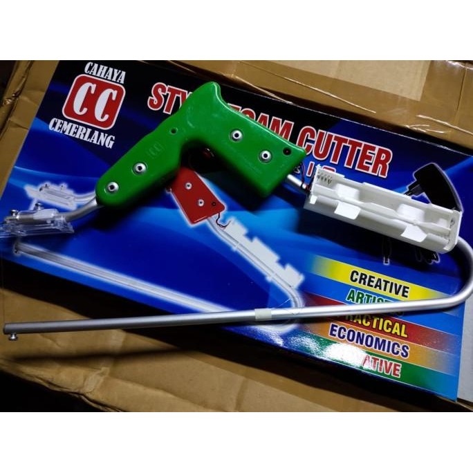 

PROMO Pemotong Gabus Elektrik / Pemotong Styrofoam Merk Cahaya Cemerlang