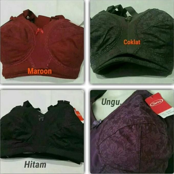 Bra/Bh Sorex 02001 Big Size 44.46/Tanpa Busa/Tali Besar