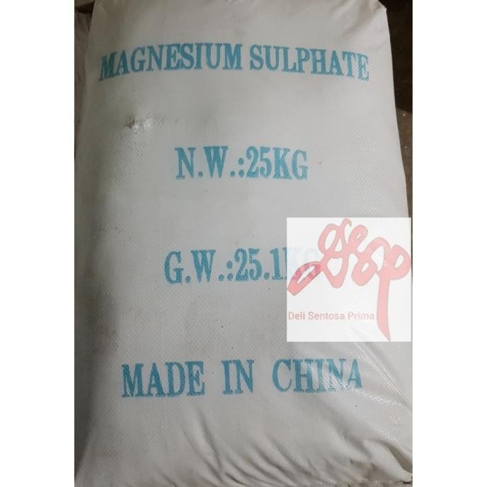 

BEBAS ONGKIR - Magnesium Sulphate / Garam Inggris / Epsom Salt Ex. RRT sak 25kg