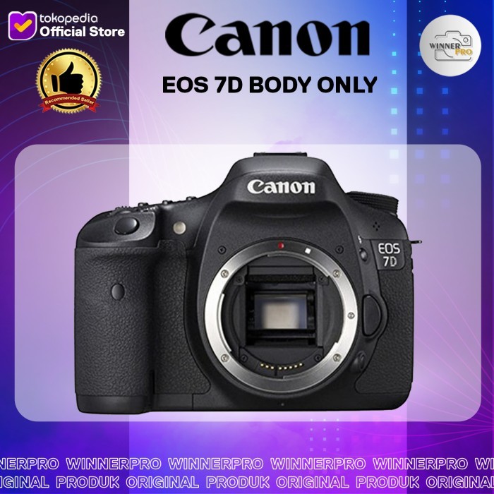 KAMERA CANON 7D BODY ONLY