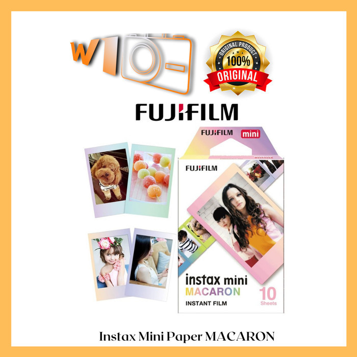 Instax Mini Paper MACARON, AIRMAIL, CONFETTI, PINK PANTHER & SANRIO