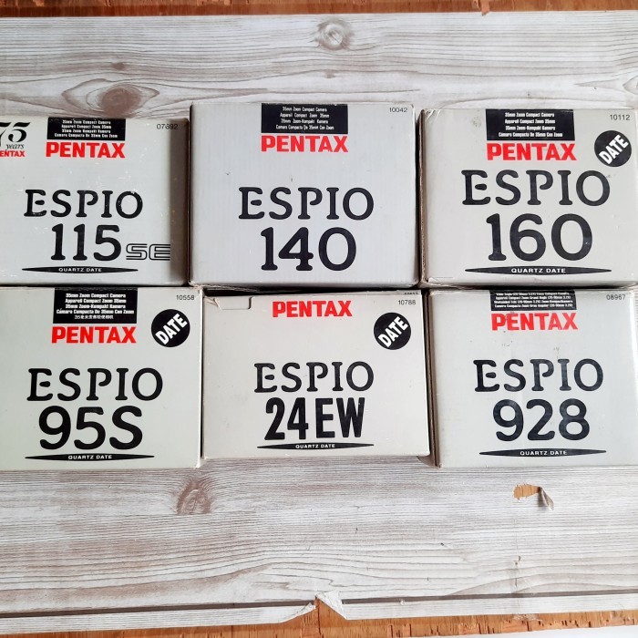 Kamera Analog Pentax Espio 115 SE Espio 24 EW Espio 928 Espio 140