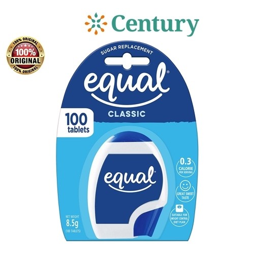 

EQUAL CLASSIC 100TABLETS /GULA / PEMANIS / MAKANAN/ MINUMAN