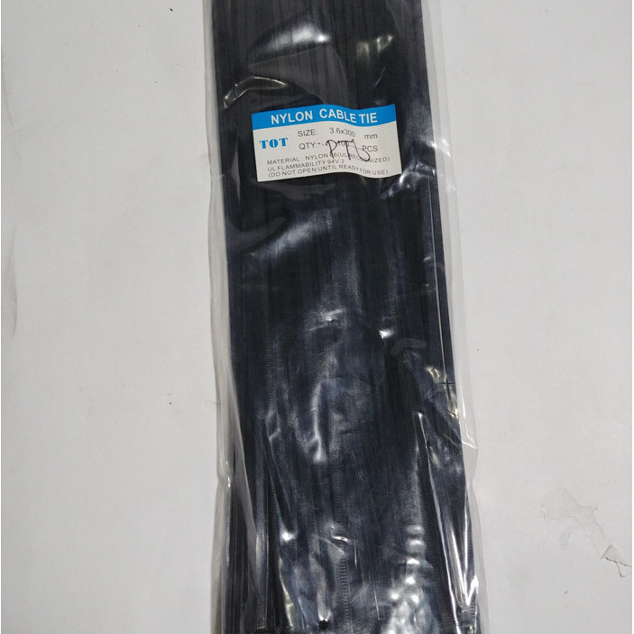 

Tali Kabel/ Kabel Tis /Pengikat Kabel 30 Cm 100 Pcs Hitam Barang Langka