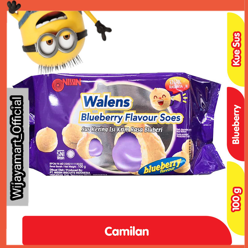 

Nissin Walens Sus Krim Bluberi 100 g