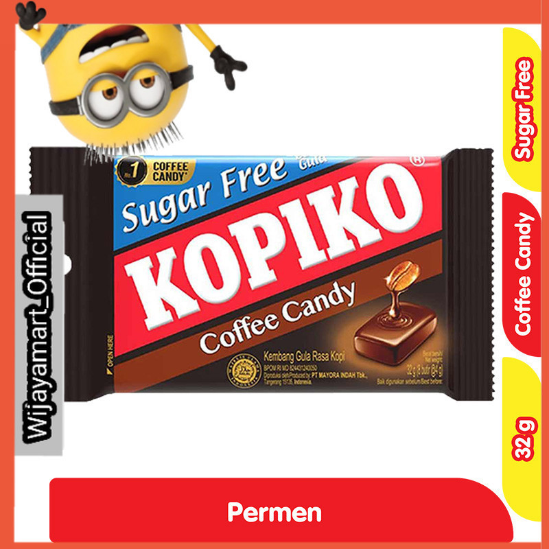 

Kopiko Blister Permen Bebas Gula 32 g