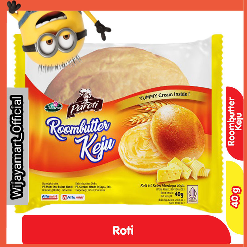 

Paroti Roombutter Roti Isi Krim Mentega 40 g