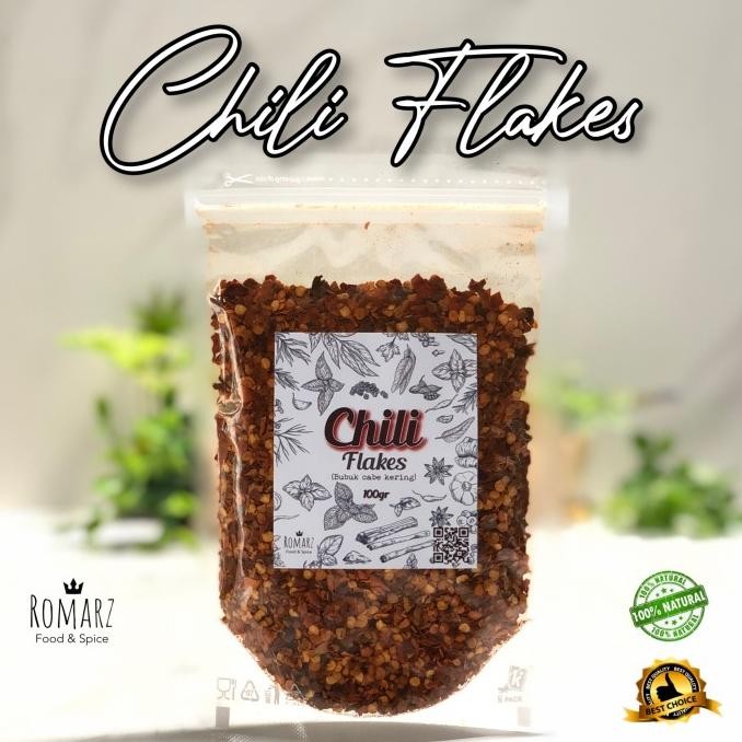 

terbaru cabai bubuk murni asli premium 500gr | chili flake powder 500gr