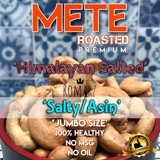 

terbaru kacang mede oven jumbo asin 250gr / mede panggang / mente oven asin