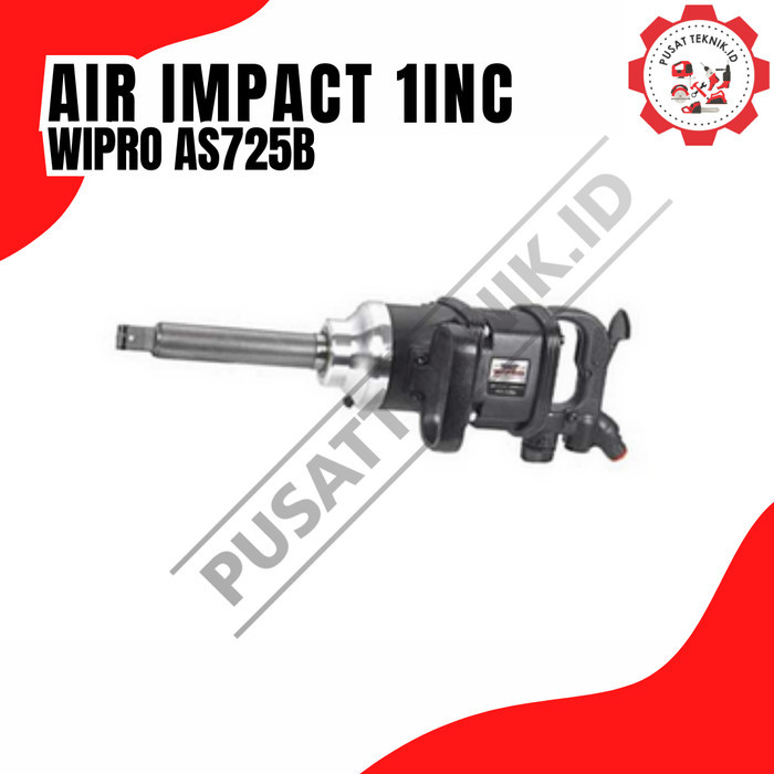 Air Impact Wrench 1" WIPRO AS725B/Alat Buka Baut Mobil Truk Angin Kuat