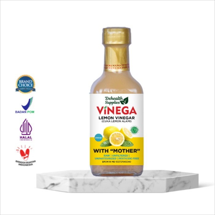 

Finega Cuka Lemon 250ml (kaca) Lemon Vinegar Vinega