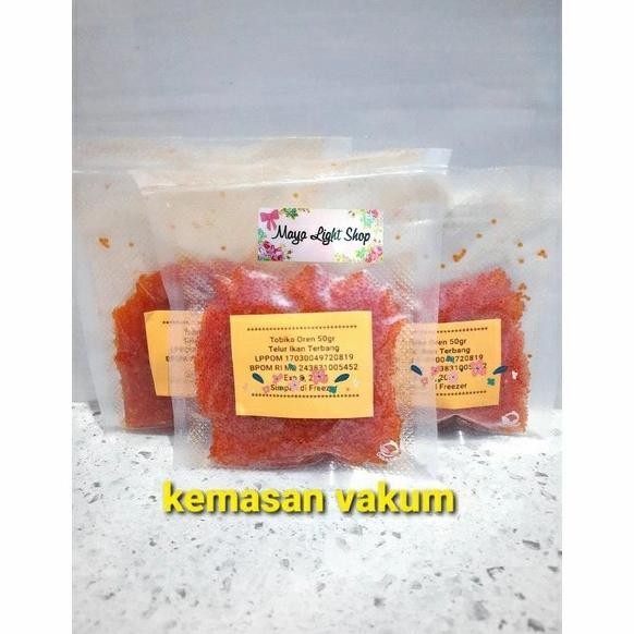 

Tobiko atau telur ikan terbang halal KS88