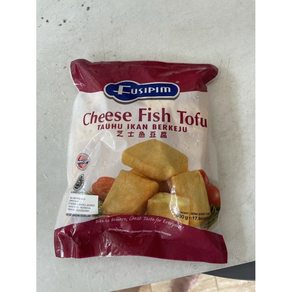 

Fusipim Cheese Tofu / Tahu Ikan Keju