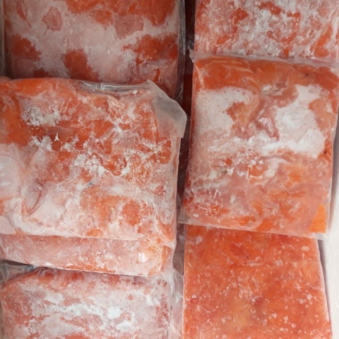 

Salmon Kerok Fresh / Salmon Scrape Murah / Salmon Mince 500 Gr