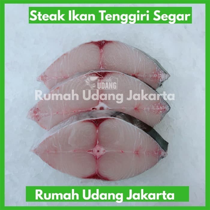 

Ikan Tenggiri Segar 500 Gr / Steak Tenggiri Segar / Fresh Mackerel