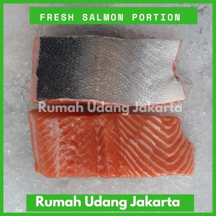 

Ikan Salmon Portion 200-250 Gr / Salmon Fillet Fresh Segar Sashimi