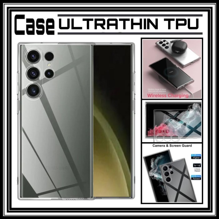 SAMSUNG GALAXY S22 / PLUS / ULTRA SOFT ULTRA THIN ORIGINAL CASE CASING