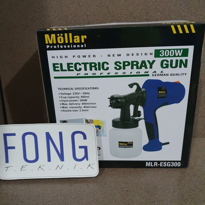 Terlaris Mollar Esg 300 Electric Spray Gun